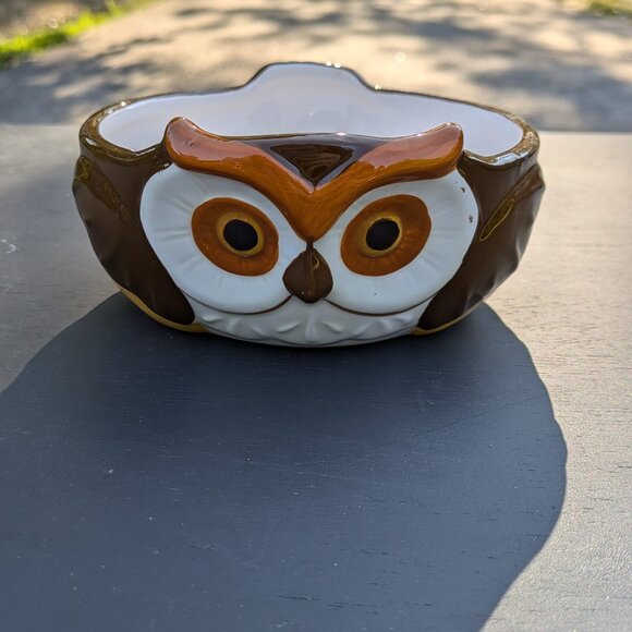 Other - Fall Decor Owl Bowl